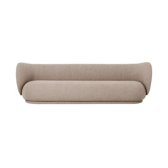 Rico Sofa 4-Seater - Boucle, Boucle Sand