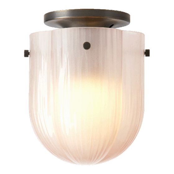 Seine Ceiling Lamp - Antique Brass/Coral
