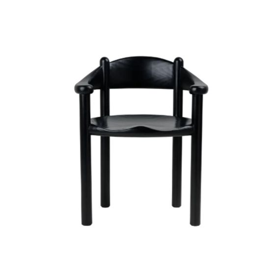 Daumiller Armchair - Brown/Black Pine