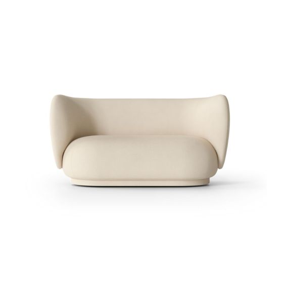 Rico Sofa 2-Seater - Brushed, Off - White