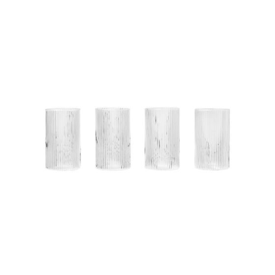 Ripple Verrines Set of 4 - Clear