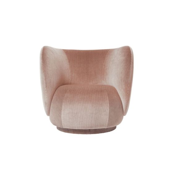 Rico Lounge Devoré Velvet  - Blush