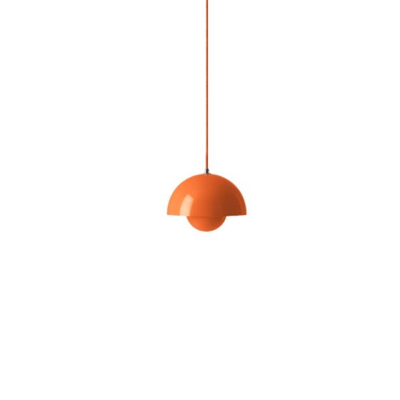 Flowerpot VP1 Pendant Lamp - Zesty Orange