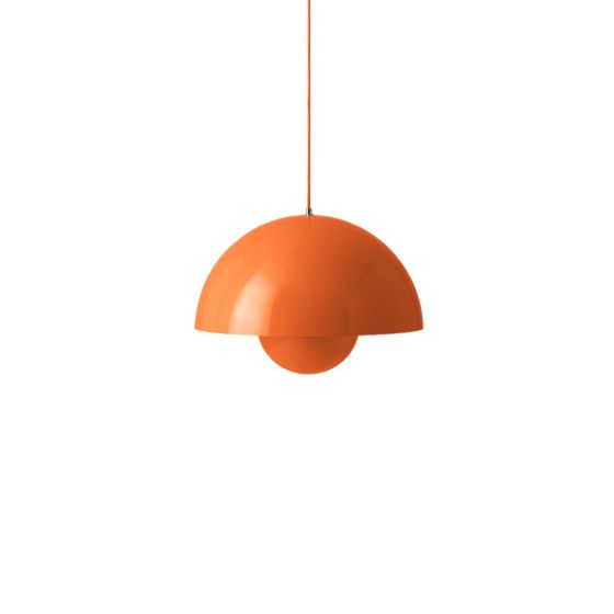 Flowerpot VP2 Pendant Lamp - Zesty Orange