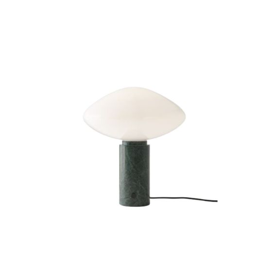Mist Table Lamp AP17 - Verde Guatemala Base Matt White