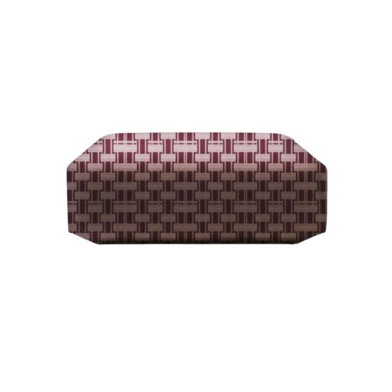 Develius EV2E Pouf Felt gliders - Upholstery Zade 0660