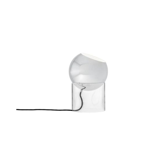 Topan Table Lamp VP13 - Clear Acrylic Base - Chrome-Plated