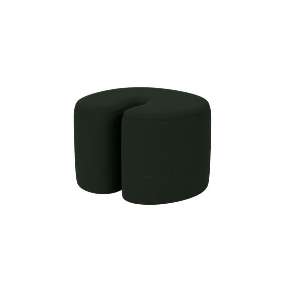 Palma Pouf Small Steelcut Green 0975
