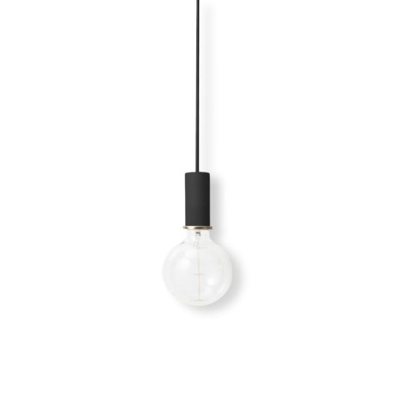 Collect Socket Pendant Low - Black