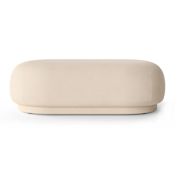 Rico Ottoman Brushed - Off-White