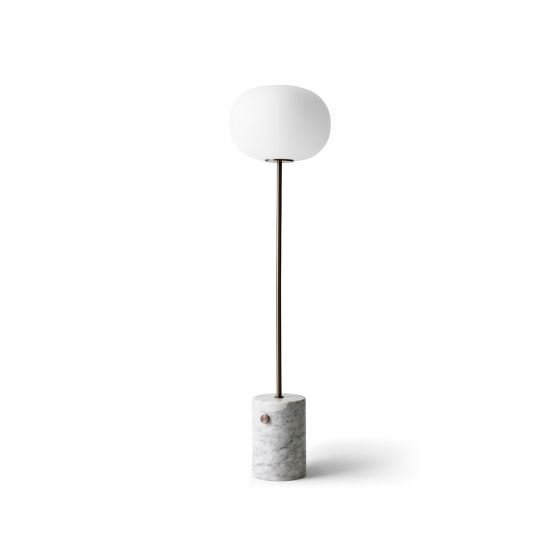 JWDA Floor Lamp Carrara Marble - Bronzed Brass