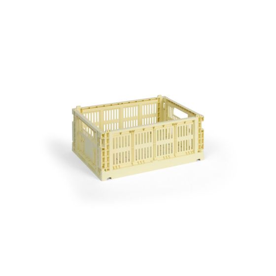 HAY Colour Crate-Medium-Light yellow