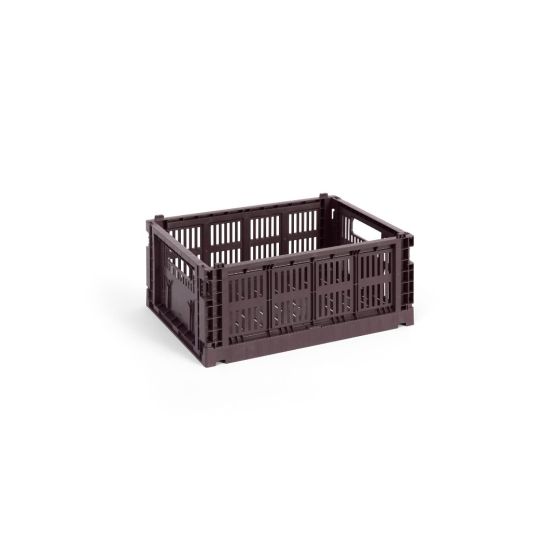 HAY Colour Crate-Medium-Bordeaux