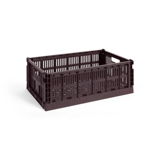HAY Colour Crate-Large-Bordeaux