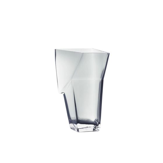Vase 8 Clear Dunk - Clear Glass