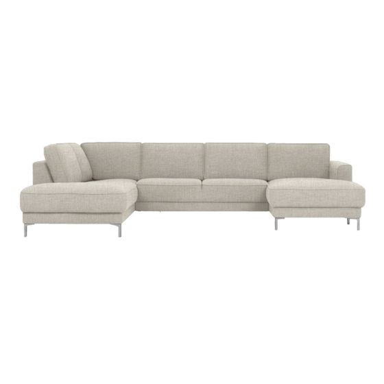 Koi Sofa Corner Open End with Chaise Lounge - Upholstery Wind 80