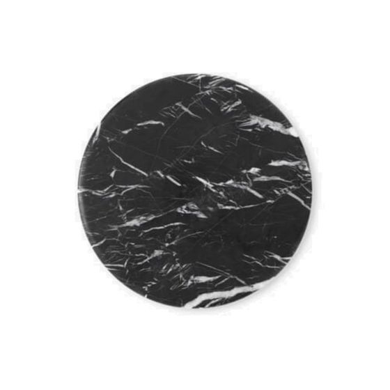 Tabletop Wire Stool VP11 Ø38 Marble - Nero Marquina