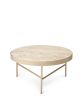 Travertine Table Large - Cashmere