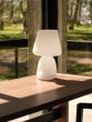 Apollo Table Lamp with Cord - White Opal Glass
