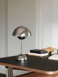 Flowerpot Portable Lamp VP9 - Chrome-Plated
