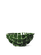 Plait Bowl  A 24 - Emerald Green
