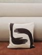 Pose Cushion - Coffee/Undyed