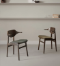 Bufala Chair - Dark Smoked Oak/Barnum Boucle Col 03