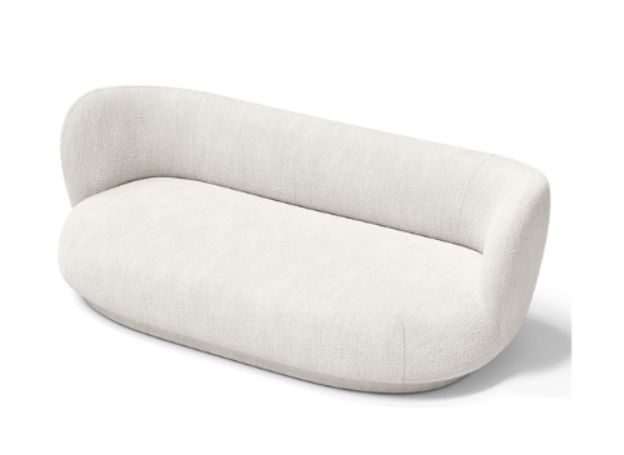 Rico Lounger Sofa Boucle - Off-white