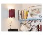 Arcs Wall Switch UK Plug - Auburn Red