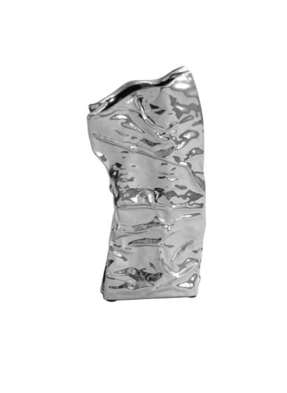 Kami Vase, Mini - Chrome