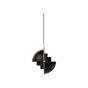 Multi-Lite Pendant Large Ø32 - Brass/Soft Black Semi Matt