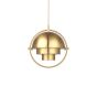 Multi-Lite Pendant Large Ø32 - Brass/Shiny Brass