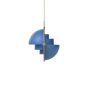 Multi-Lite Pendant Large Ø32 - Brass/Nordic Blue Matt