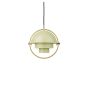 Multi-Lite Pendant Small Ø22.5 - Brass/Desert Sage Semi Matt