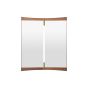 Vanity Wall Mirror 2 - Walnut Veneer