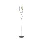 Valse Floor Candle Holder - Black