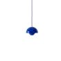 Flowerpot VP1 - Cobalt Blue & Twilight Blue Pattern