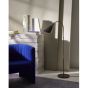Bellevue AJ7 Floor Lamp - Stone Grey W. Bronzed Brass