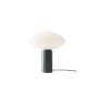Mist Table Lamp AP17 - Verde Guatemala Base Matt White