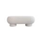 Big Foot Bench - Boucle Off White