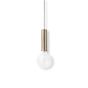 Collect Socket Pendant Lamp High - Brass