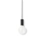 Collect Socket Pendant Low - Black