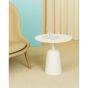 Turn Side Table - Warm Grey