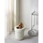 Hide Office Bin - Burgundy