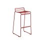 Hee Bar Stool High H75 - Rust