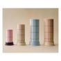 Column Candleholder Large - Light blue