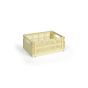 HAY Colour Crate-Medium-Light yellow