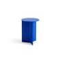 Slit Table Wood High - Vivid Blue