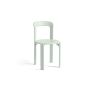 Rey Chair 4 leg base Standard glider-Soft mint water-based lacquered beech-None-None