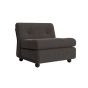 Amanta 1 seater Anthracite shell-Upholstery-Yuma-1010
